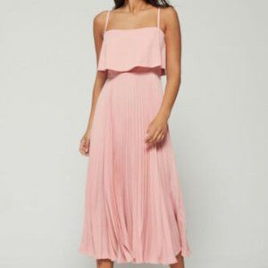 Jill Jill Stuart Women's Pleated Popover Dress, Rose Water